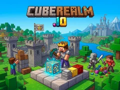 Permainan CubeRealm.io secara online