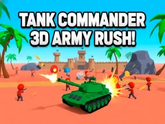 Permainan Tank Commander 3d Army Rush! secara online