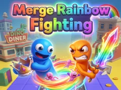 Permainan Merge Rainbow Fighting secara online