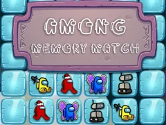Permainan Among Memory Match secara online