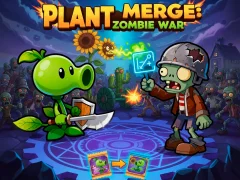 Permainan Plant Merge: Zombie War secara online