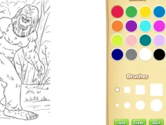 Permainan Bigfoot Coloring Book secara online
