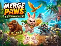 Permainan Merge Paws secara online