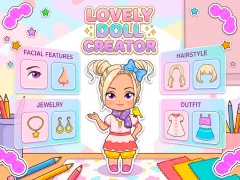Permainan Lovely Doll Creator secara online