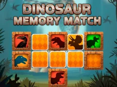 Permainan Dinosaur Memory Match secara online