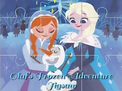 Permainan Olaf‘s Frozen Adventure Jigsaw secara online