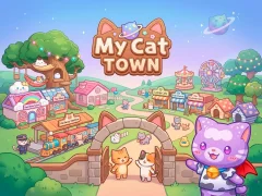 Permainan My Cat Town secara online