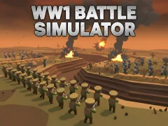 Permainan WW1 Battle Simulator secara online
