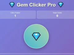 Permainan Gem Clicker Pro secara online