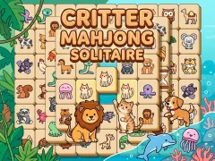 Permainan Critter Mahjong Solitaire secara online