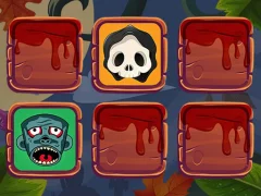 Permainan Halloween Faces Memory secara online