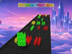 Permainan Stickman Stack Race secara online