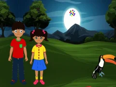 Permainan Siblings Escape From Dark Forest secara online