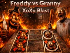 Permainan Freddy vs Granny XoXo Blast secara online