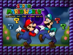 Permainan Super Mario World Legend of the Four Keys secara online