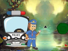 Permainan Monkey Caught Thief Fox secara online