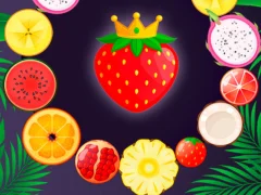 Permainan Fruit King Merge secara online