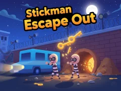 Permainan Stickman Escape Out secara online
