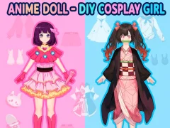Permainan Anime Doll - DIY Cosplay Girl secara online