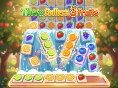Permainan Tiles: Collect 3 fruits secara online