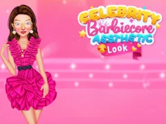 Permainan Celebrity BarbieCore Aesthetic Look secara online