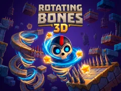 Permainan Rotating Bones 3D secara online