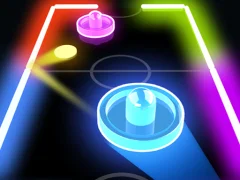 Permainan Glow Hockey HD secara online