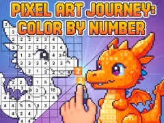 Permainan Draw picture by numbers Pixel Art secara online