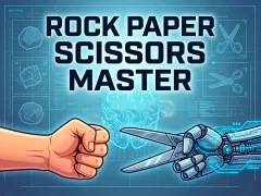 Permainan Rock Paper Scissors Master secara online