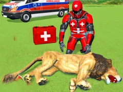 Permainan Animal Rescue Robot Hero secara online
