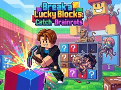 Permainan Break a Lucky Blocks: Catch Brainrots secara online