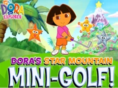 Permainan Dora The explorer Dora's Star Mountain Mini-Golf secara online