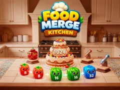 Permainan Food Merge Kitchen secara online