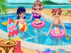 Permainan Princesses Summer Vacation secara online