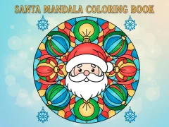 Permainan Santa Mandala Coloring Book secara online