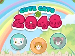 Permainan Cute Cats 2048 secara online