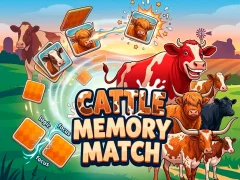 Permainan Cattle Memory Match secara online