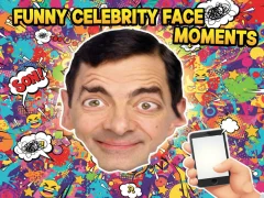 Permainan Funny Celebrity Face Moments secara online