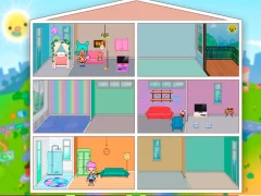 Permainan Toca Boca Interior Design secara online