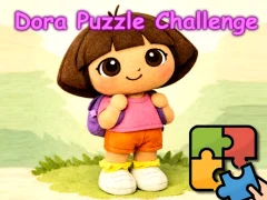 Permainan Dora Puzzle Challenge secara online