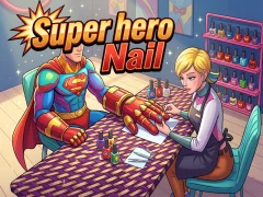 Permainan Super hero Nail secara online