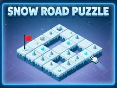 Permainan Snow Road Puzzle secara online