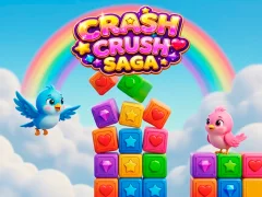 Permainan Crash Crush Saga secara online