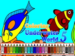 Permainan Coloring Underwater World 5 secara online