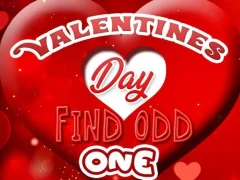 Permainan Valentines Day Find Odd One secara online