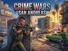 Permainan Crime Wars San Andreas secara online