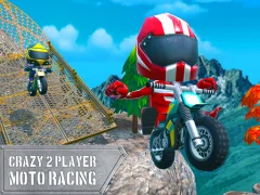Permainan Crazy 2 Player Moto Racing secara online