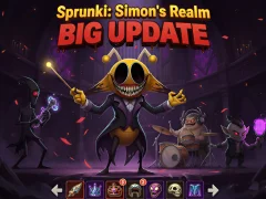 Permainan Sprunki: Simon’s Realm Big Update secara online