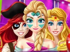 Permainan Halloween Princess Party secara online