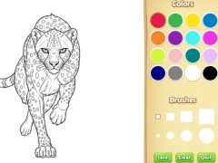 Permainan Wild Animals Coloring Book secara online